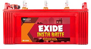 Exide INSTA BRITE 1500 (150Ah)